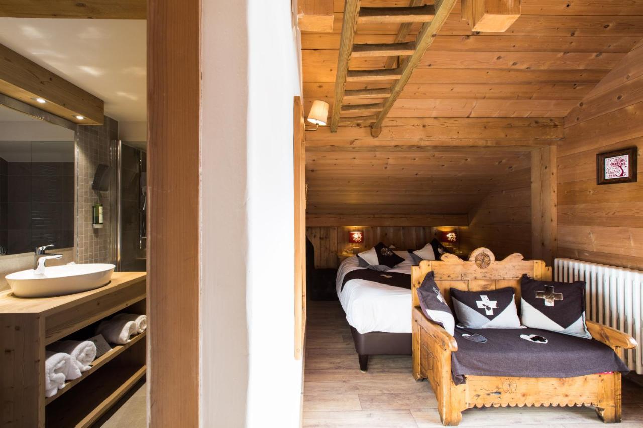 Les Chalets De La Griyotire Hotel Praz-sur-Arly Buitenkant foto